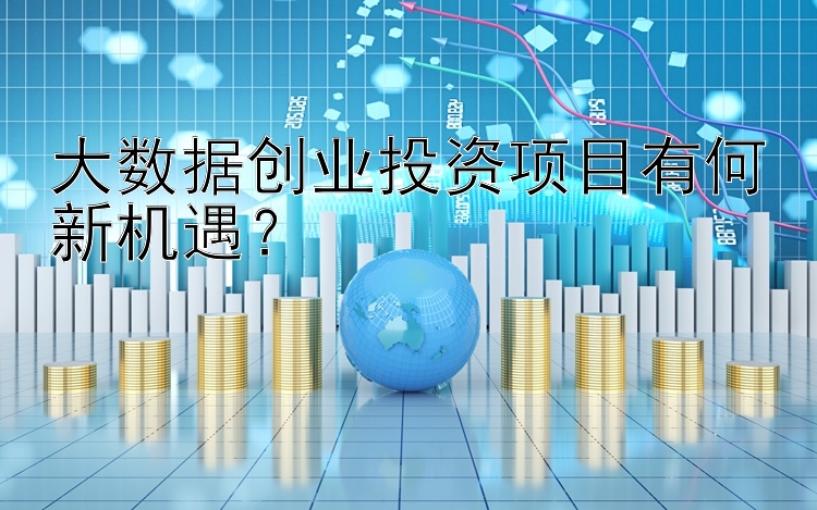 大数据创业投资项目有何新机遇？